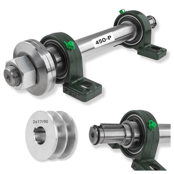 Kreissägewelle mit Links-oder Rechtsgewinde